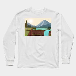 Mountains Nature Long Sleeve T-Shirt